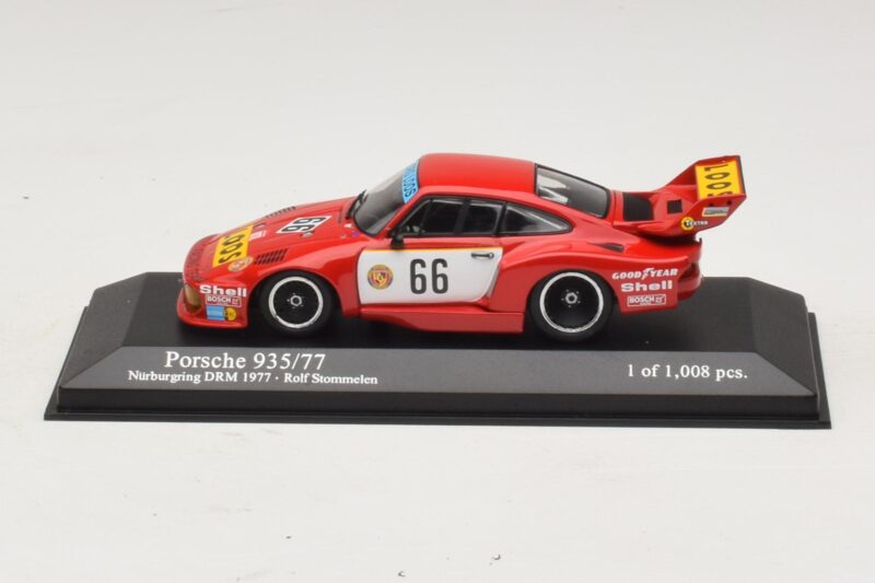 Porsche 935/77 #66 R. Stommelen DRM Nurburgring 1977 Minichamps 1:43 400776366 Μέταλλο