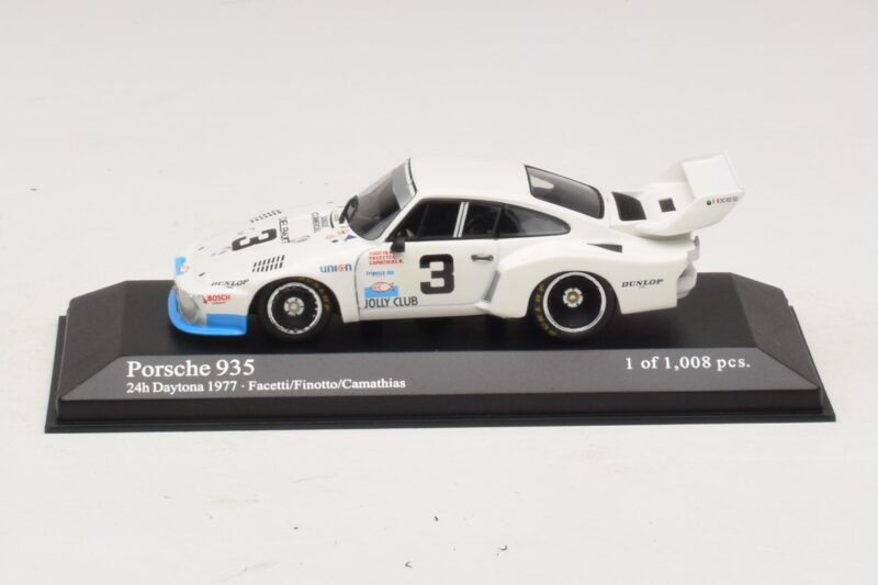 Porsche 935 Jolly Club #3 C. Facetti / M. Finotto 24 Hours of Daytona 1977 Minichamps 1:43 Porsche 935 Jolly Club #3 C. Facetti / M. Finotto 24 Hours of Daytona 1977 Minichamps 1:43 400776303 Μέταλλο