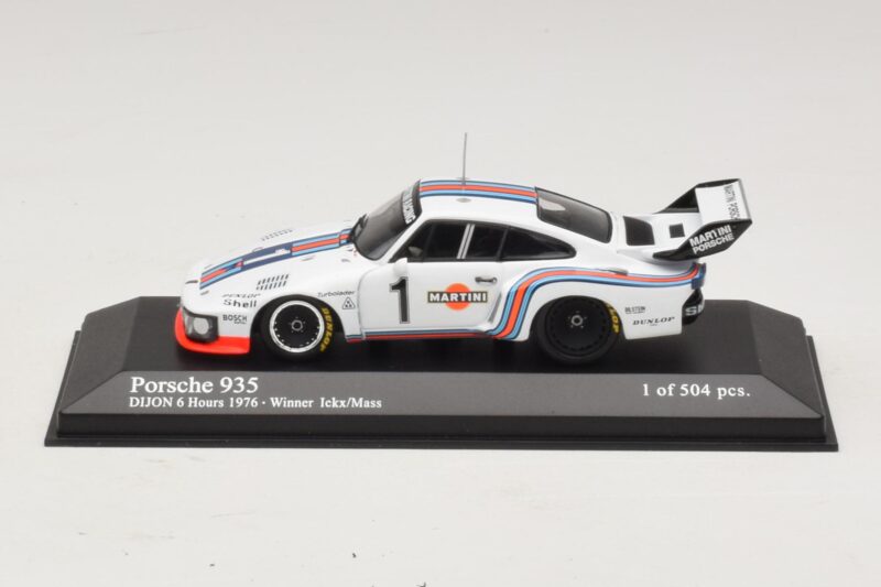 Porsche 935 Martini Racing #1 R. Stommelen / M. Schurti Winner Dijon 6 Hours 1976 Minichamps 1:43 400766311 Μέταλλο