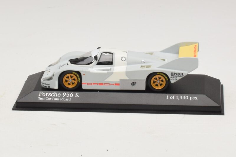 Porsche 956K Test Paul Ricard 1982 Minichamps 1:43 400826700 Μέταλλο