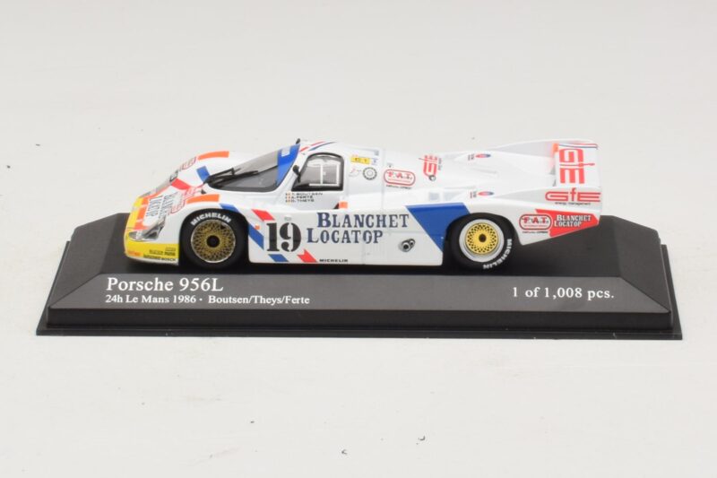 Porsche 956L #19 T. Boutsen / D. Theys 24 Hours of Le Mans 1986 Minichamps 1:43 Porsche 956L #19 T. Boutsen / D. Theys 24 Hours of Le Mans 1986 Minichamps 1:43 430866519 Μέταλλο