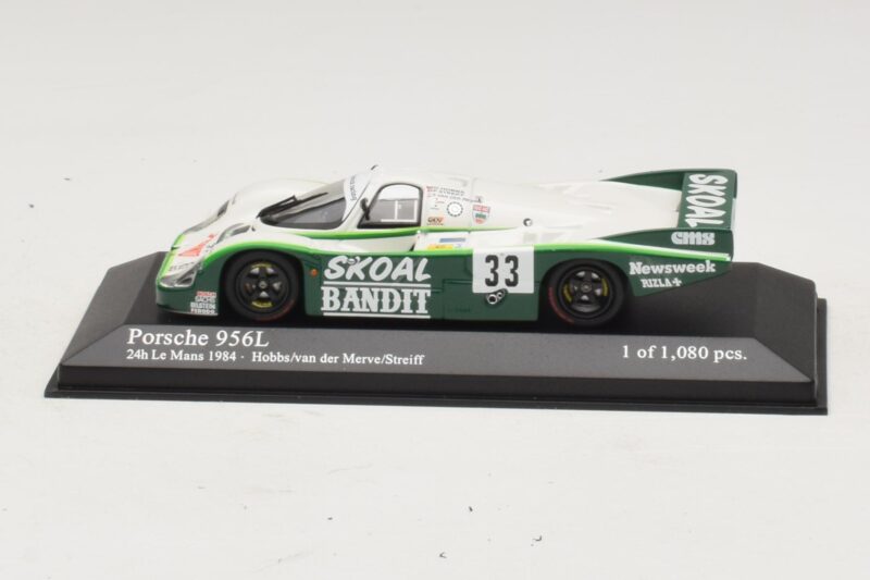 Porsche 956L #33 D. Hobbs / P. Streiff 24 Hours of Le Mans 1984 Minichamps 1:43 Porsche 956L #33 D. Hobbs / P. Streiff 24 Hours of Le Mans 1984 Minichamps 1:43 430846533 Μέταλλο