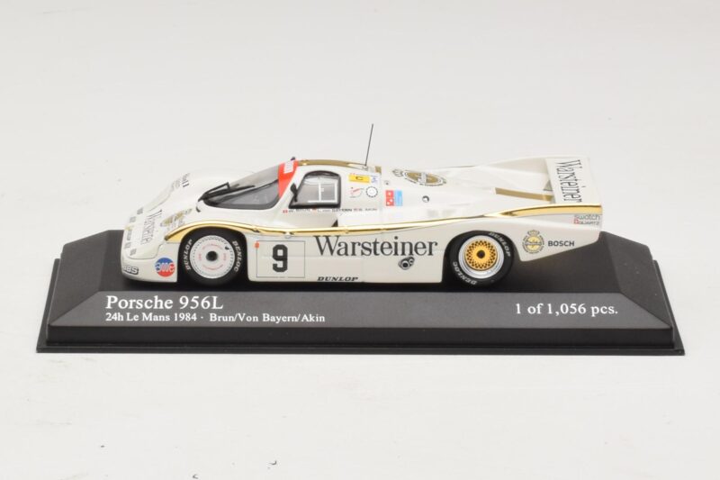 Porsche 956L Warsteiner #9 W. Brun / Bayern 24 Hours of Le Mans 1984 Minichamps 1:43 Porsche 956L Warsteiner #9 W. Brun / Bayern 24 Hours of Le Mans 1984 Minichamps 1:43 430846509 Μέταλλο