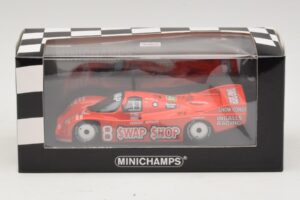 Porsche 962 IMSA #8 A.J. Foyt / B. Wollek 12 Hours of Sebring 1985 Minichamps 1:43 400856508 Μέταλλο - εικόνα 4 από 4