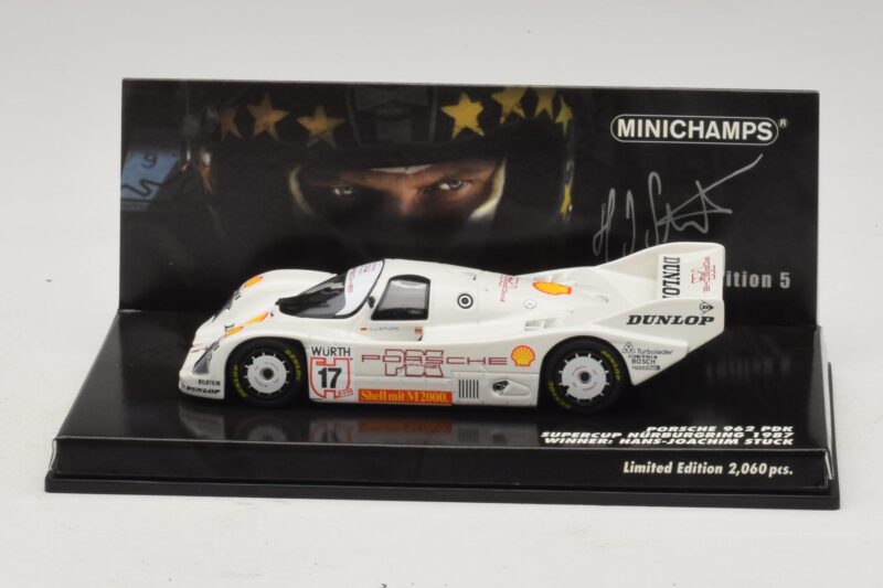 Porsche 962 PDK #17 H-J. Stuck Supercup Nurburgring 1987 Minichamps 1:43 444876817 Μέταλλο