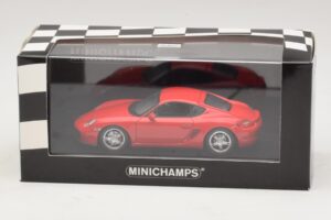 Porsche Cayman 987 S Κόκκινο Minichamps 1:43 400065620 Μέταλλο - εικόνα 4 από 4