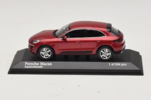 Porsche Macan 95B Κόκκινο Μεταλλικό Minichamps 1:43 410062600 Μέταλλο
