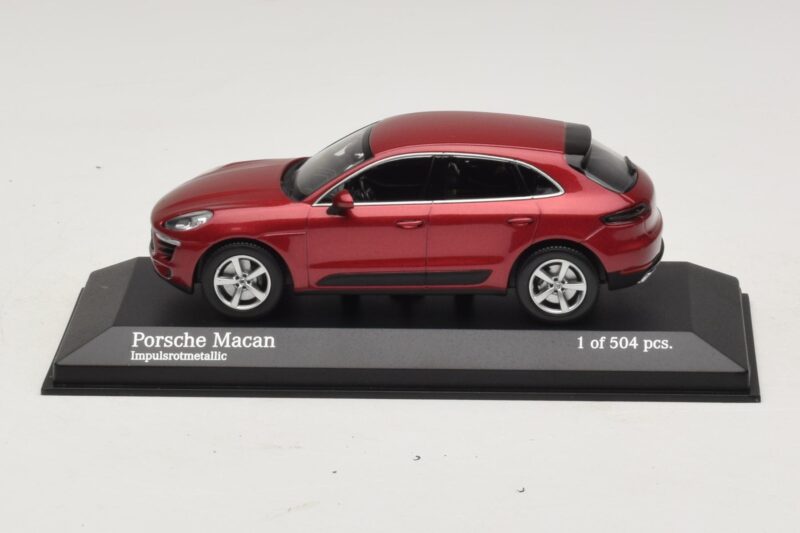 Porsche Macan 95B Κόκκινο Μεταλλικό Minichamps 1:43 410062600 Μέταλλο