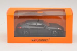 Porsche Panamera 970 Turbo Μαύρο Ματ Maxichamps 1:43 940062370 Μέταλλο - εικόνα 4 από 4