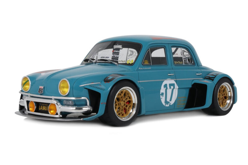 Renault Dauphine La Brute Green with Patina SEMA Best of Show Otto 1:18 OT1268 Ρητίνη
