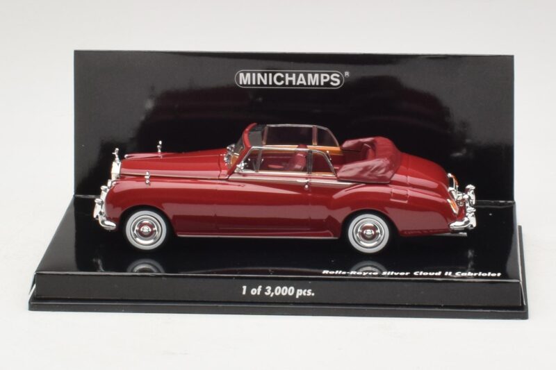 Rolls-Royce Silver Cloud II Καμπριολέ Κόκκινο Minichamps 1:43 436134930 Μέταλλο