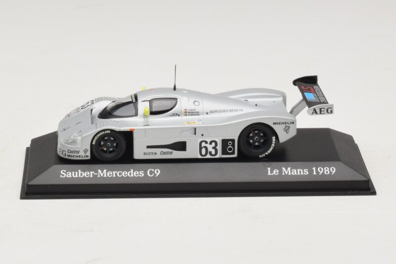 Sauber Mercedes C9 #63 J. Mass / M. Reuter / S. Dickens Winners 24 Hours of Le Mans 1989 Minichamps 1:43 B66041033 Μέταλλο