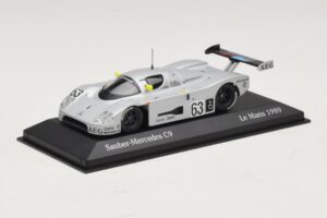 Sauber Mercedes C9 #63 J. Mass / M. Reuter / S. Dickens Winners 24 Hours of Le Mans 1989 Minichamps 1:43 B66041033 Μέταλλο - εικόνα 2 από 5