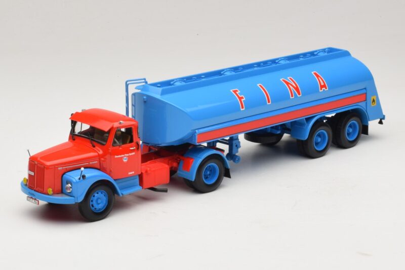 Scania L110S Tanksattelzug FINA Minichamps 1:43 499126970 Μέταλλο