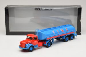 Scania L110S Tanksattelzug FINA Minichamps 1:43 499126970 Μέταλλο - εικόνα 6 από 6