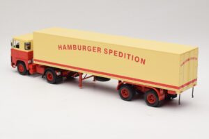 Scania LB111S Koffersattelzug Hamburger Spedition Minichamps 1:43 499123880 Μέταλλο - εικόνα 5 από 6