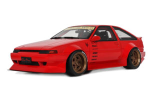 Toyota Sprinter Trueno AE86 Widebody Rosso Corsa Otto 1:18 OT1278 Ρητίνη