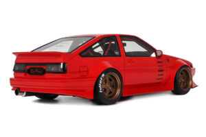 Toyota Sprinter Trueno AE86 Widebody Rosso Corsa Otto 1:18 OT1278 Ρητίνη - εικόνα 2 από 5