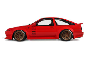 Toyota Sprinter Trueno AE86 Widebody Rosso Corsa Otto 1:18 OT1278 Ρητίνη - εικόνα 3 από 5
