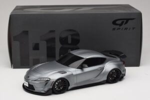 Toyota Supra A90 Prior Design Matt Silver GT Spirit 1:18 GT343 Ρητίνη - εικόνα 5 από 5