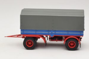 Ρυμουλκούμενο Φορτηγού Μπλε Κόκκινο Minichamps 1:43 439159092 Μέταλλο - εικόνα 3 από 6