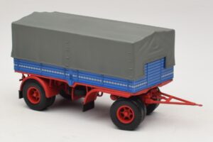 Ρυμουλκούμενο Φορτηγού Μπλε Κόκκινο Minichamps 1:43 439159092 Μέταλλο - εικόνα 4 από 6