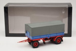 Ρυμουλκούμενο Φορτηγού Μπλε Κόκκινο Minichamps 1:43 439159092 Μέταλλο - εικόνα 6 από 6