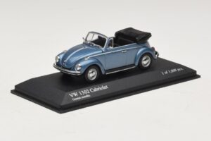 Volkswagen 1302 Καμπριολέ Μπλε Μεταλλικό Minichamps 1:43 430055042 Μέταλλο - εικόνα 2 από 4