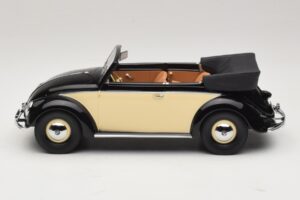 Volkswagen Beetle Καμπριολέ Μαύρο Κρεμ Minichamps 1:18 107054131 Ρητίνη - εικόνα 3 από 6