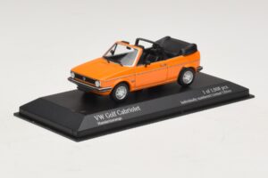 Volkswagen Golf Mk1 Καμπριολέ Πορτοκαλί Minichamps 1:43 400055131 Μέταλλο - εικόνα 2 από 4
