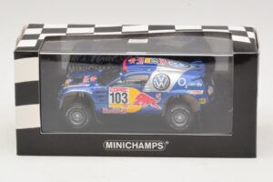 Volkswagen Race Touareg #103 B. Saby / R. Perin Winner Rally Por Las Pampas 2005 Ανταλλακτικό Κουτί Minichamps 1:43 436055303 - εικόνα 4 από 4