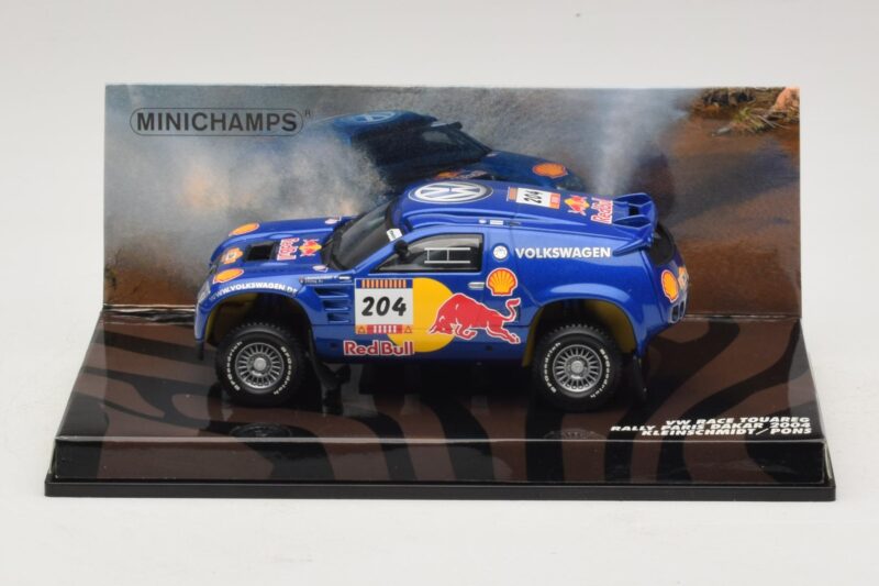 Volkswagen Race Touareg Red Bull #204 J. Kleinschmidt / F. Pons Dakar Rally 2005 Minichamps 1:43 Volkswagen Race Touareg Red Bull #204 J. Kleinschmidt / F. Pons Dakar Rally 2005 Minichamps 1:43 436045304 Μέταλλο