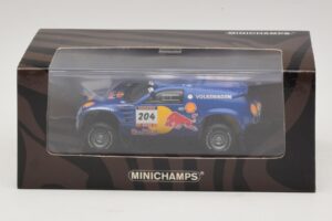 Volkswagen Race Touareg Red Bull #204 J. Kleinschmidt / F. Pons Dakar Rally 2005 Minichamps 1:43 436045304 Μέταλλο - εικόνα 5 από 5