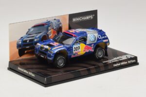 Volkswagen Race Touareg Red Bull #307 B. Saby / M. Perin Dakar Rally 2005 Minichamps 1:43 436055307 Μέταλλο - εικόνα 2 από 5