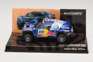 Volkswagen Race Touareg Red Bull #310 J. Kleinschmidt / F. Pons Dakar Rally 2005 Minichamps 1:43 436055310 Μέταλλο