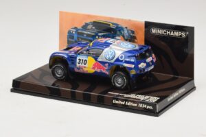 Volkswagen Race Touareg Red Bull #310 J. Kleinschmidt / F. Pons Dakar Rally 2005 Minichamps 1:43 436055310 Μέταλλο - εικόνα 3 από 5