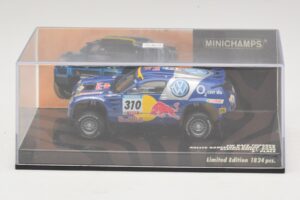 Volkswagen Race Touareg Red Bull #310 J. Kleinschmidt / F. Pons Dakar Rally 2005 Minichamps 1:43 436055310 Μέταλλο - εικόνα 4 από 5