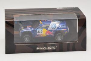 Volkswagen Race Touareg Red Bull #310 J. Kleinschmidt / F. Pons Dakar Rally 2005 Minichamps 1:43 436055310 Μέταλλο - εικόνα 5 από 5