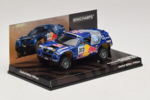 Volkswagen Race Touareg Red Bull #313 J. Kankkunen / J. Repo Dakar Rally 2005 Minichamps 1:43 436055313 Μέταλλο - εικόνα 2 από 5