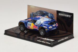 Volkswagen Race Touareg Red Bull #313 J. Kankkunen / J. Repo Dakar Rally 2005 Minichamps 1:43 436055313 Μέταλλο - εικόνα 3 από 5