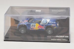 Volkswagen Race Touareg Red Bull #313 J. Kankkunen / J. Repo Dakar Rally 2005 Minichamps 1:43 436055313 Μέταλλο - εικόνα 4 από 5