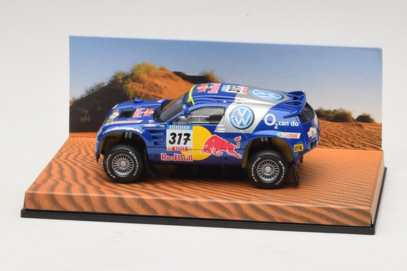 Volkswagen Race Touareg Red Bull #317 Έκδοση Αντιπροσώπου 2005 Minichamps 1:43 7LO099400PD317 Μέταλλο
