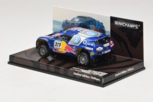 Volkswagen Race Touareg Red Bull #317 Gordon / von Zitzewitz Dakar Rally 2005 Minichamps 1:43 436055317 Μέταλλο - εικόνα 3 από 5
