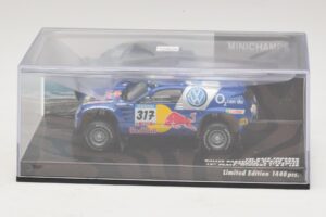 Volkswagen Race Touareg Red Bull #317 Gordon / von Zitzewitz Dakar Rally 2005 Minichamps 1:43 436055317 Μέταλλο - εικόνα 4 από 5