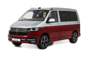 Volkswagen T6.1 California Ocean Tornado Red / Reflex Silver Otto 1:18 OT1342 Ρητίνη