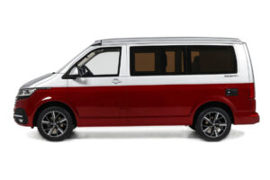 Volkswagen T6.1 California Ocean Tornado Red / Reflex Silver Otto 1:18 OT1342 Ρητίνη - εικόνα 3 από 5