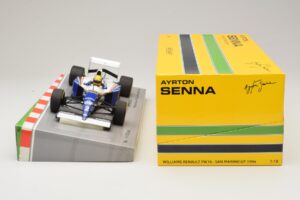 Williams FW16 Renault #2 A. Senna San Marino GP 1994 Minichamps 1:18 543941833 Μέταλλο - εικόνα 7 από 7