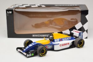 Williams Renault FW15C #0 D. Hill 1993 Minichamps 1:18 180930000 Μέταλλο - εικόνα 6 από 7