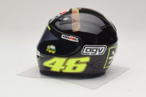 Κράνος AGV V. Rossi MotoGP Jerez Test 2007 Minichamps 1:2 327070046 Μέταλλο - εικόνα 2 από 7