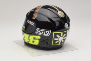 Κράνος AGV V. Rossi MotoGP Jerez Test 2007 Minichamps 1:2 327070046 Μέταλλο - εικόνα 3 από 7